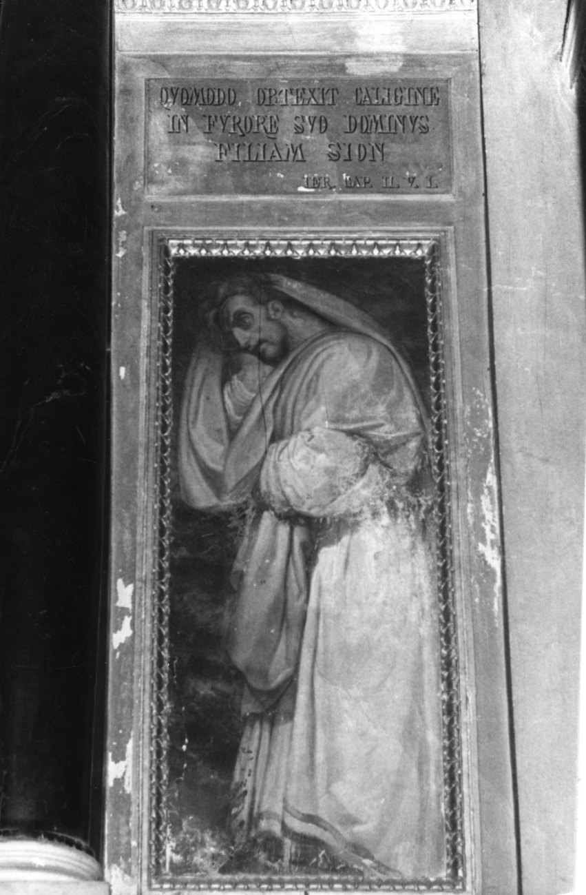 Geremia (dipinto, opera isolata) di Sabatelli Luigi (prima metà sec. XIX)