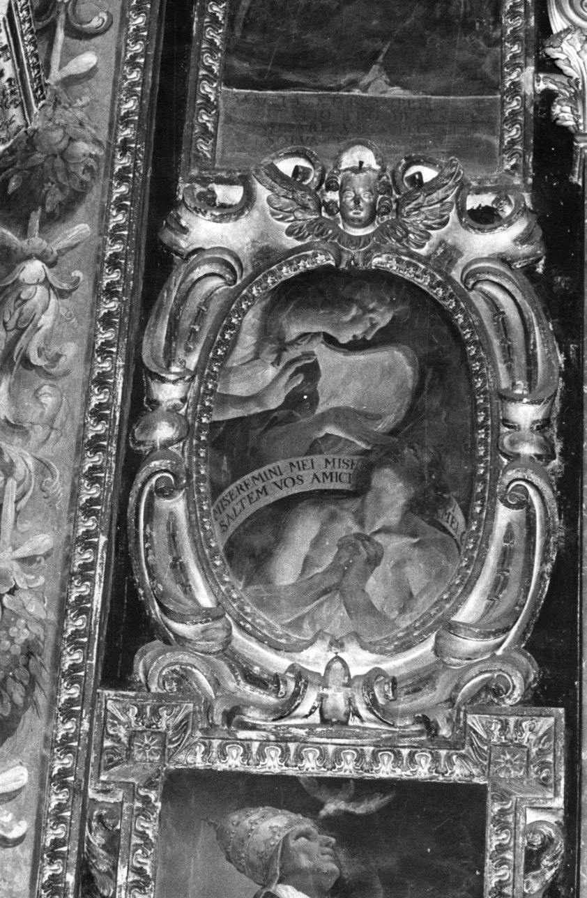 angelo della morte (decorazione plastico-pittorica, elemento d'insieme) di Mazzucchelli Pier Francesco detto Morazzone (primo quarto sec. XVII)