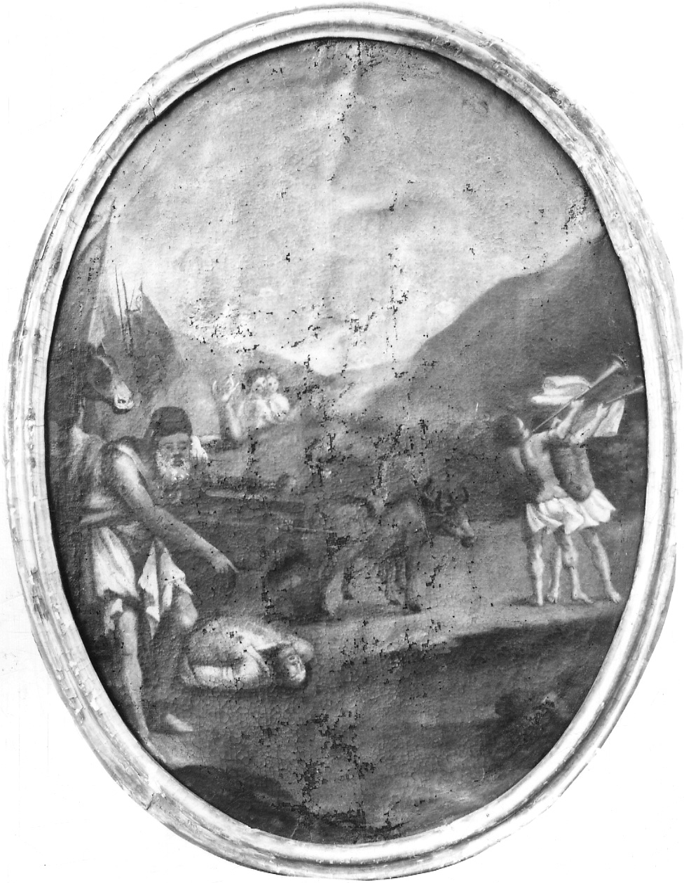 arca dell'alleanza (dipinto, opera isolata) - ambito oleggese (seconda metà sec. XVIII)