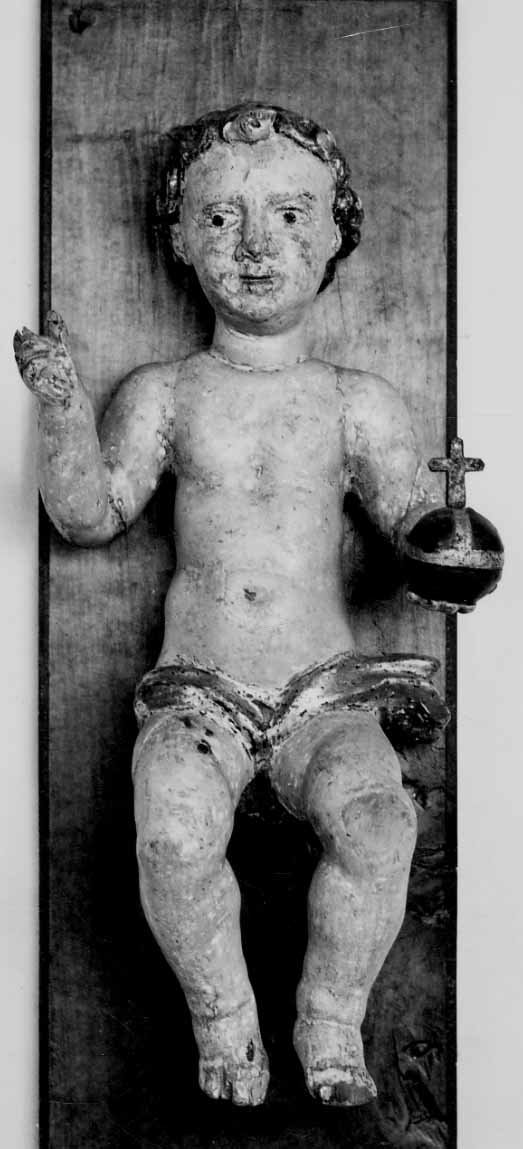 Gesù Bambino (scultura, opera isolata) - bottega piemontese (sec. XVI)