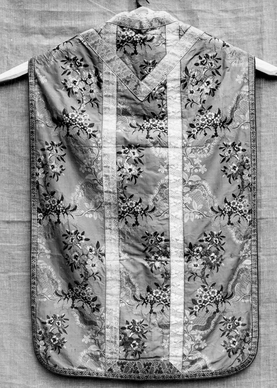 paramento liturgico, insieme - manifattura francese (terzo quarto sec. XVIII)