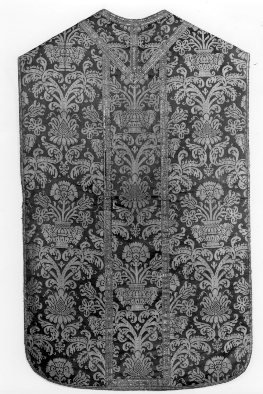 pianeta, elemento d'insieme - manifattura lombardo-piemontese (prima metà sec. XVII)