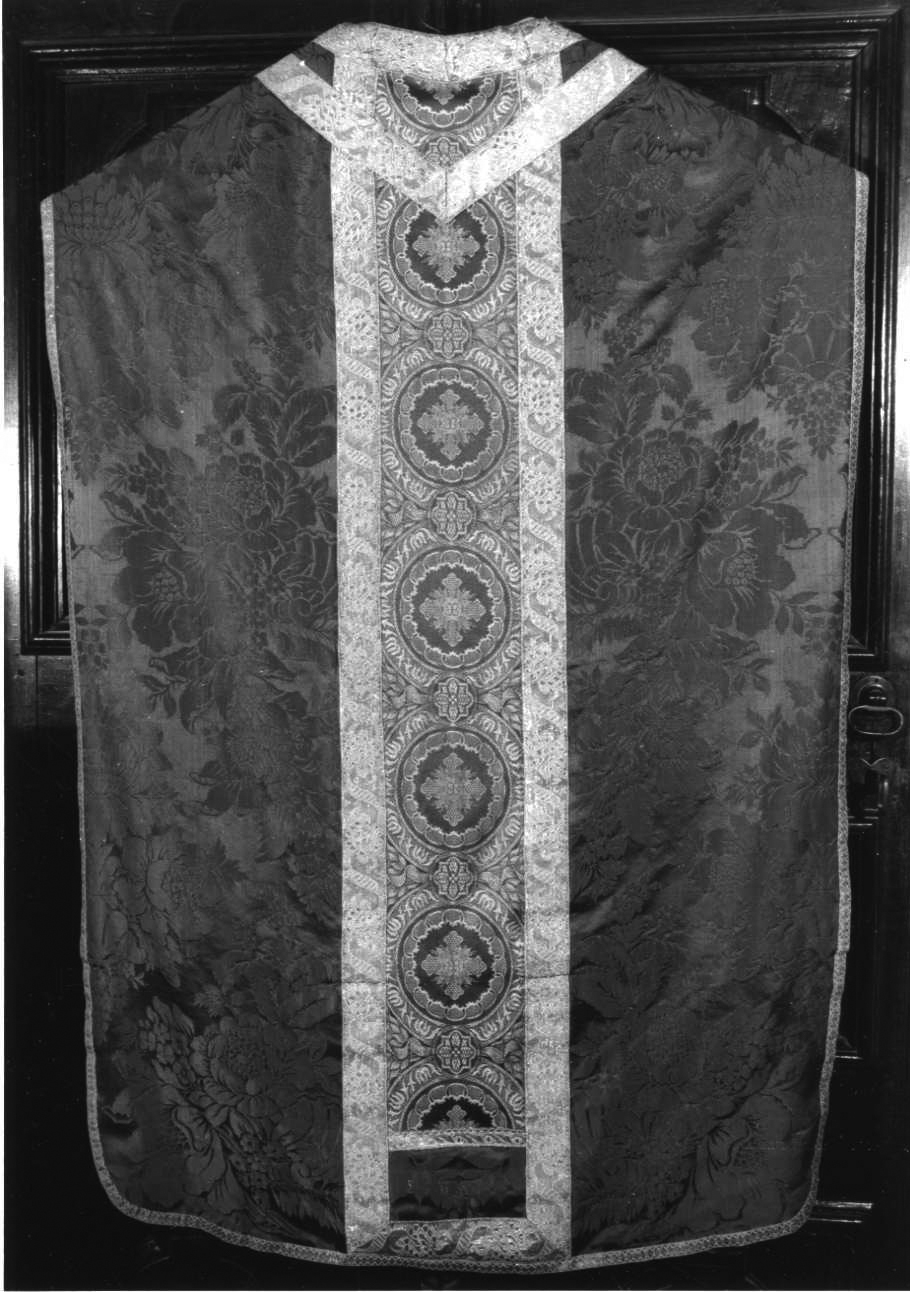 colonna di pianeta, elemento d'insieme - manifattura italiana (prima metà sec. XX)