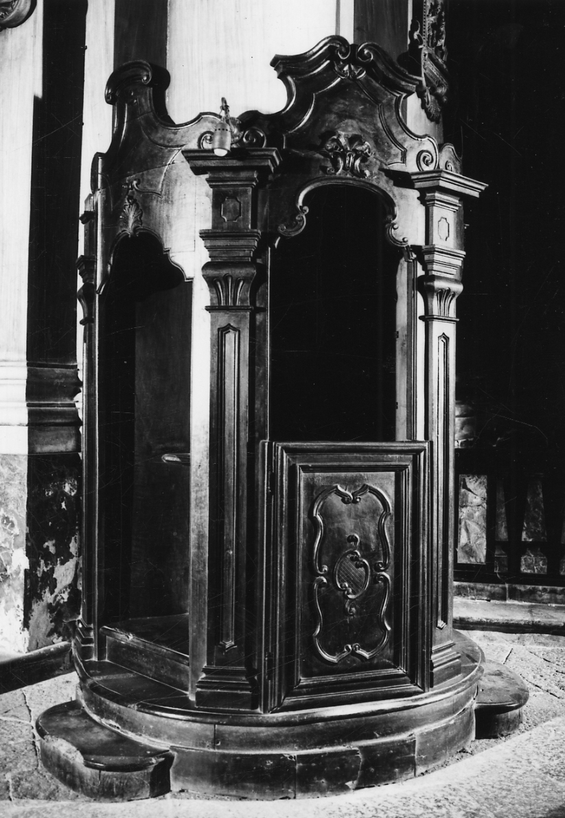 confessionale, serie di Rasetti Giovanni Antonio (ultimo quarto sec. XVIII)