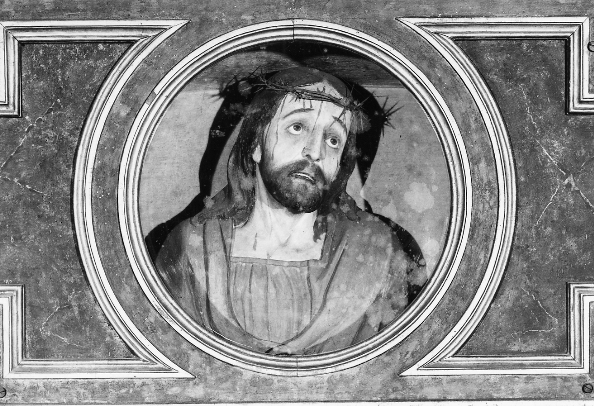 Ecce Homo (busto, opera isolata) di Wespin Giovanni detto Tabaquet (fine sec. XVI)