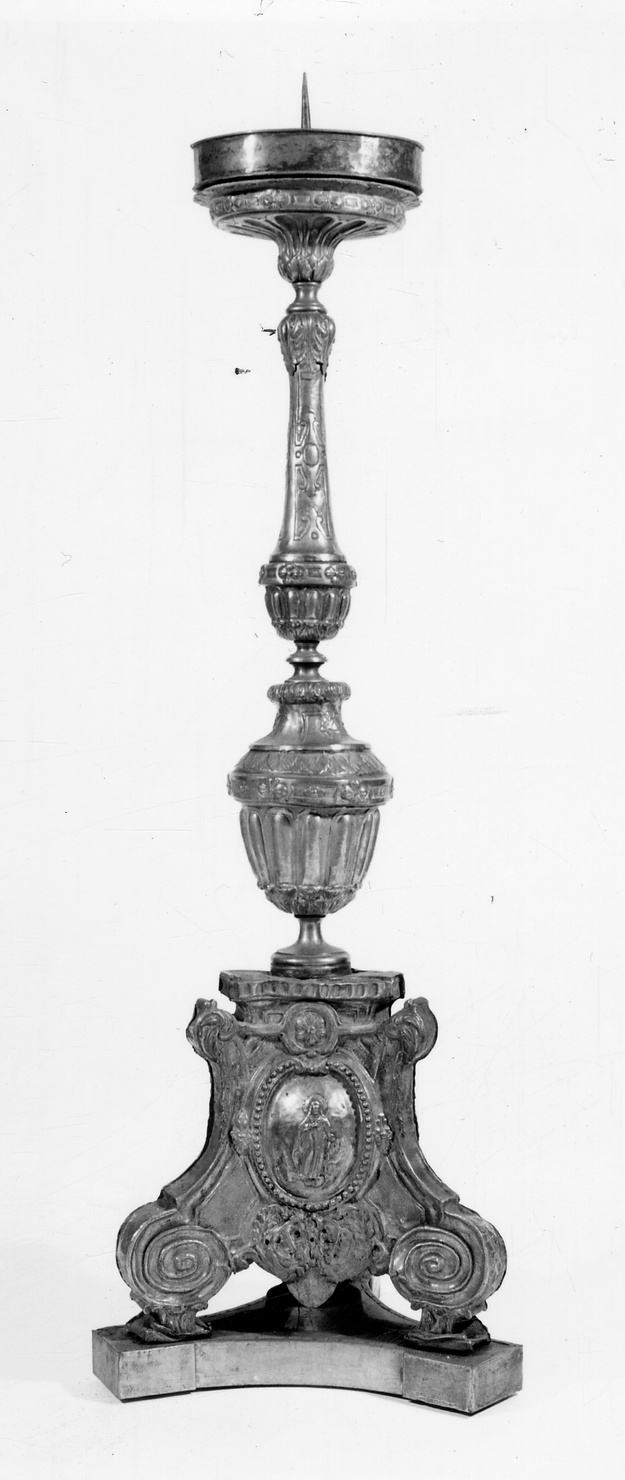 candelabro, serie di Moltani (fine sec. XVIII)