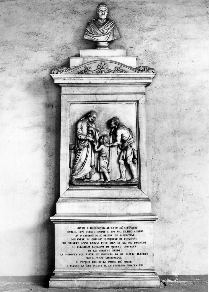 monumento funebre, insieme di Argenti Giuseppe (seconda metà sec. XIX)