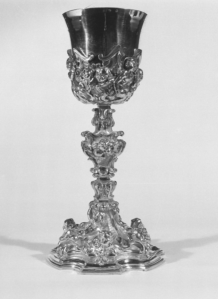 calice, opera isolata - bottega romana (seconda metà sec. XVIII)