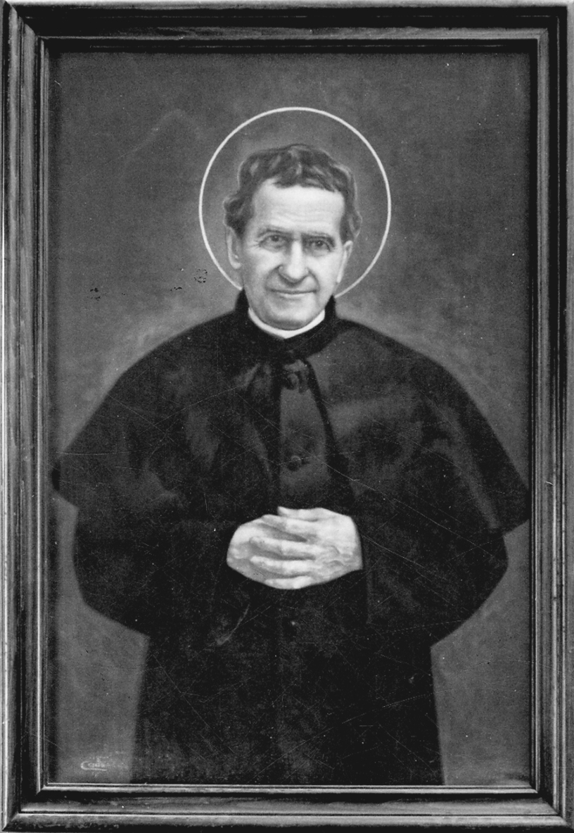 San Giovanni Bosco (dipinto, opera isolata) di Crida Enrico (sec. XX)