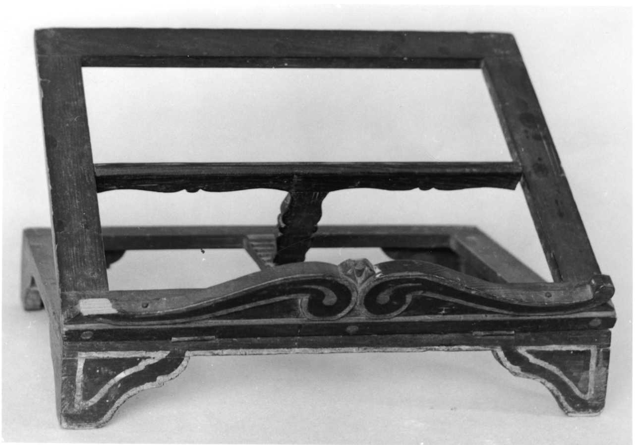 leggio d'altare, serie - bottega novarese (sec. XIX)