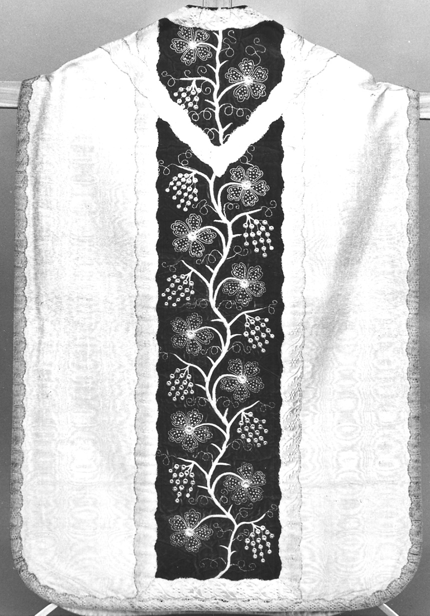 paramento liturgico, insieme - manifattura torinese (fine/inizio, inizio secc. XVIII/ XIX, sec. XX)