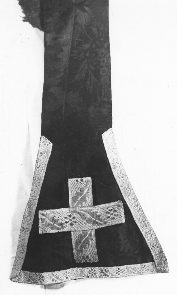 stola, opera isolata - manifattura torinese (prima metà sec. XVIII)