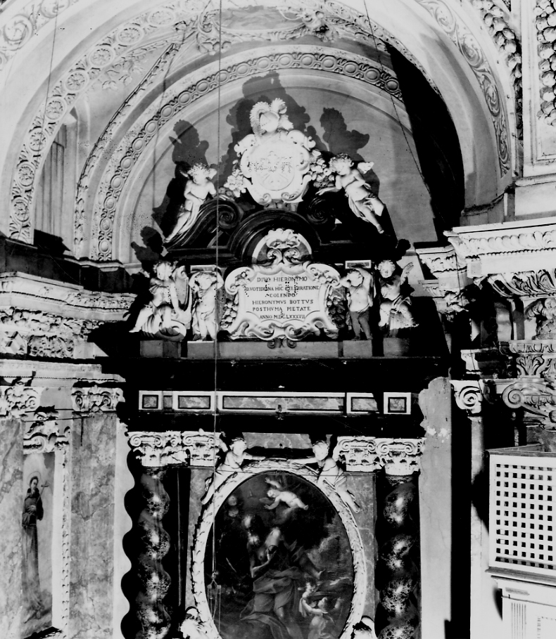 altare, opera isolata di Lanfranchi Carlo Emanuele (ultimo quarto sec. XVII)