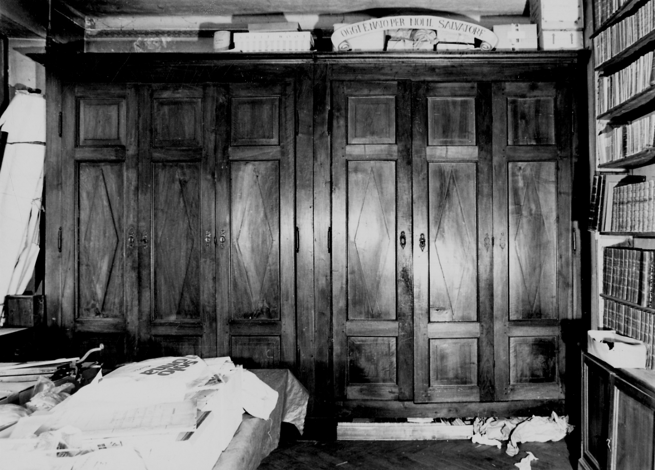 armadio, serie di Pianca Giovanni Battista (ultimo quarto sec. XVIII)