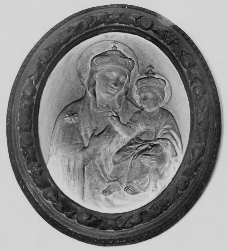 Madonna della Consolata (rilievo, opera isolata) - produzione piemontese (fine/inizio secc. XIX/ XX)