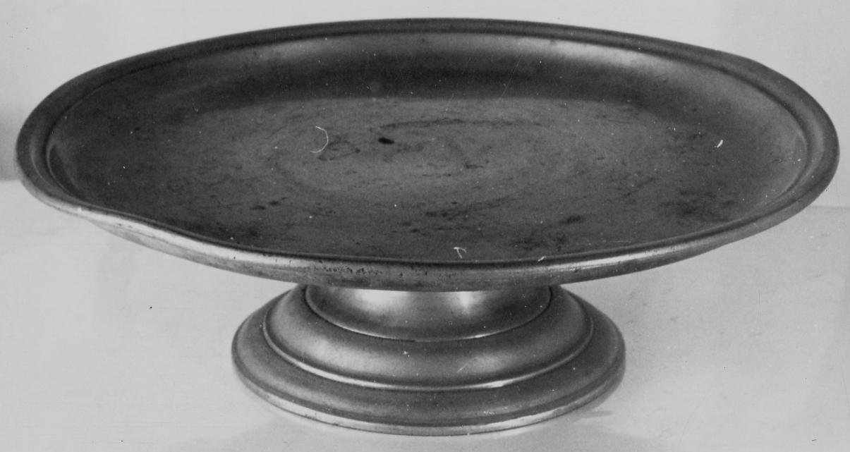 alzata, opera isolata - bottega italiana (sec. XIX)