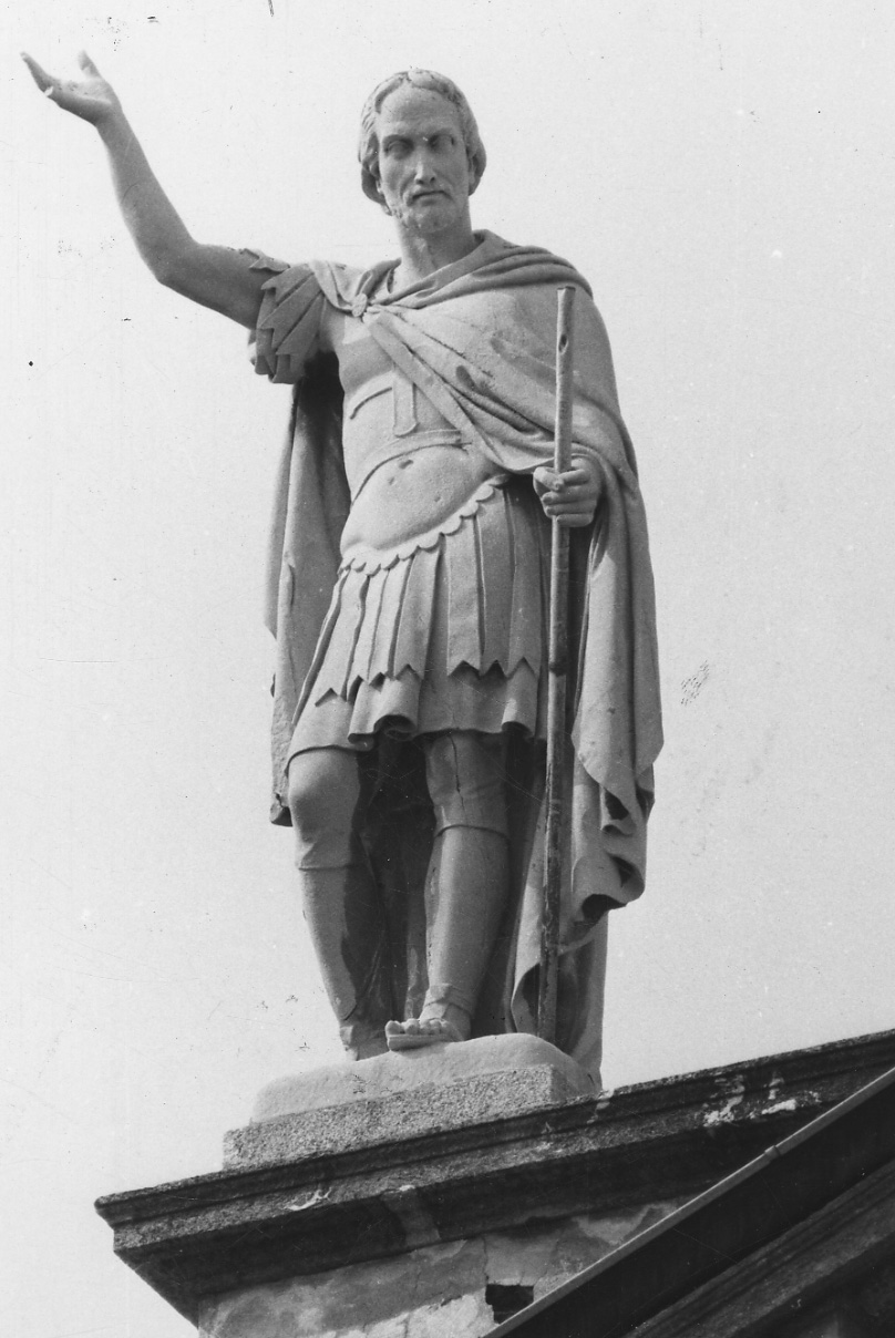 San Besso (statua, opera isolata) di Argenti Giuseppe (metà sec. XIX)