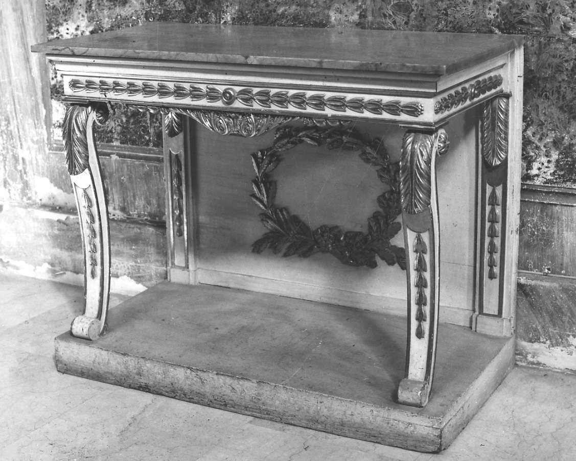 console, coppia - bottega piemontese (prima metà sec. XIX)