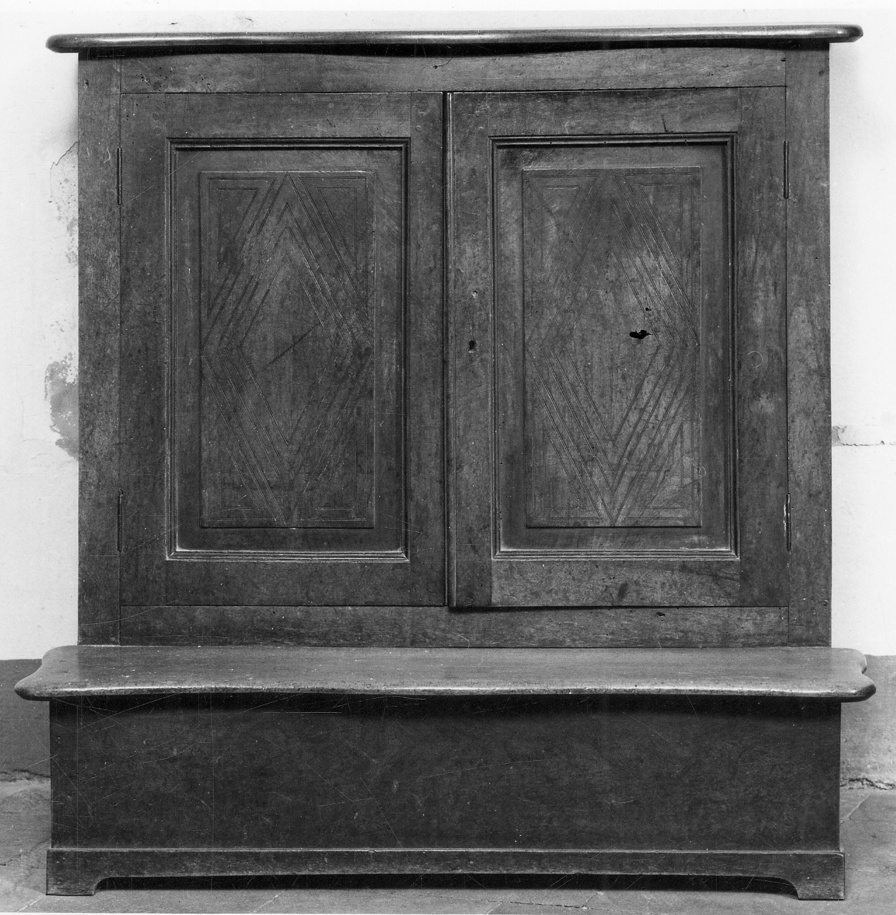 inginocchiatoio - a stipetto, coppia - bottega piemontese (fine sec. XIX)