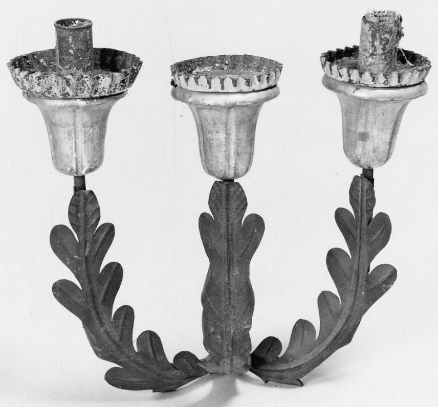 applique, coppia - bottega piemontese (fine sec. XIX)