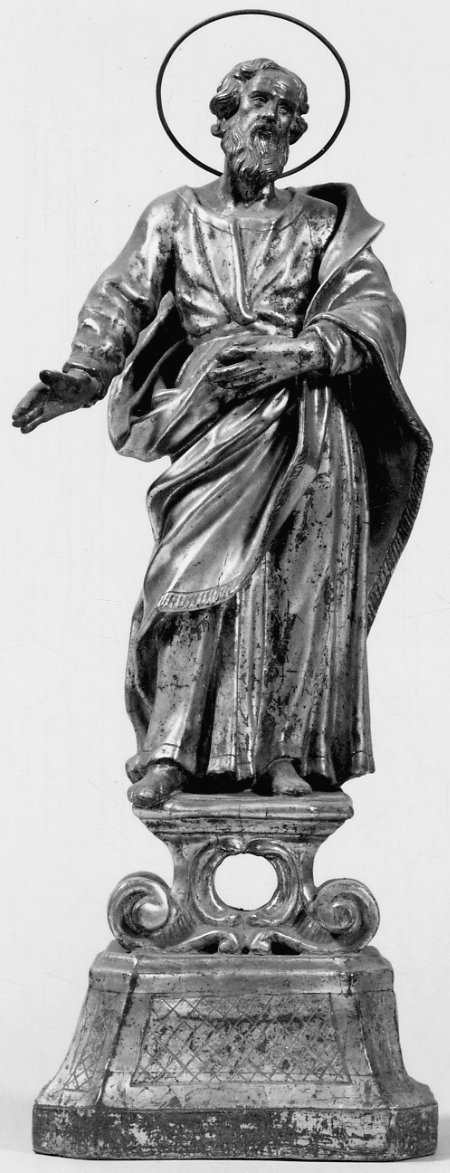 San Filippo Neri (statua, elemento d'insieme) - bottega piemontese (metà sec. XVIII)