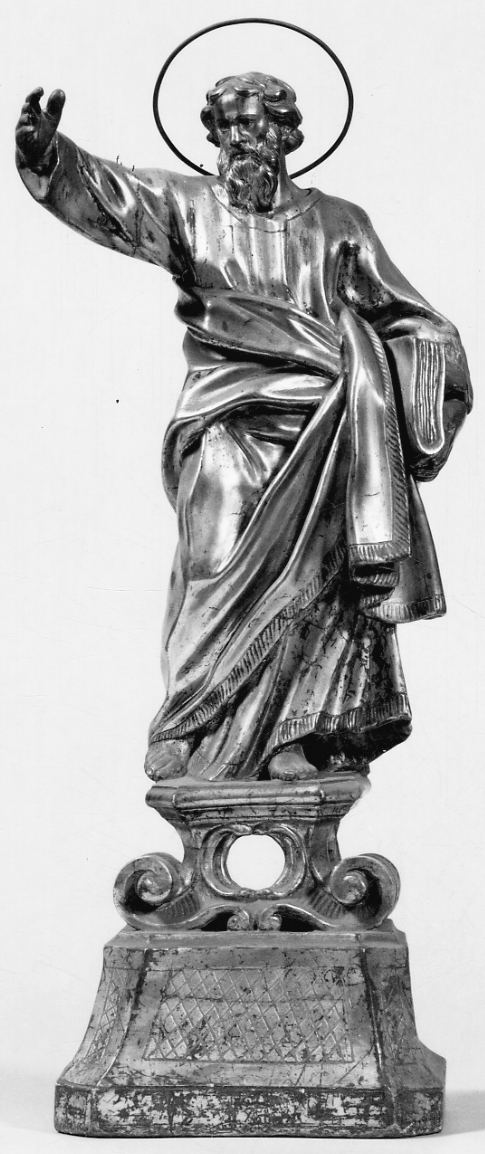 San Paolo (statua, elemento d'insieme) - bottega piemontese (metà sec. XVIII)