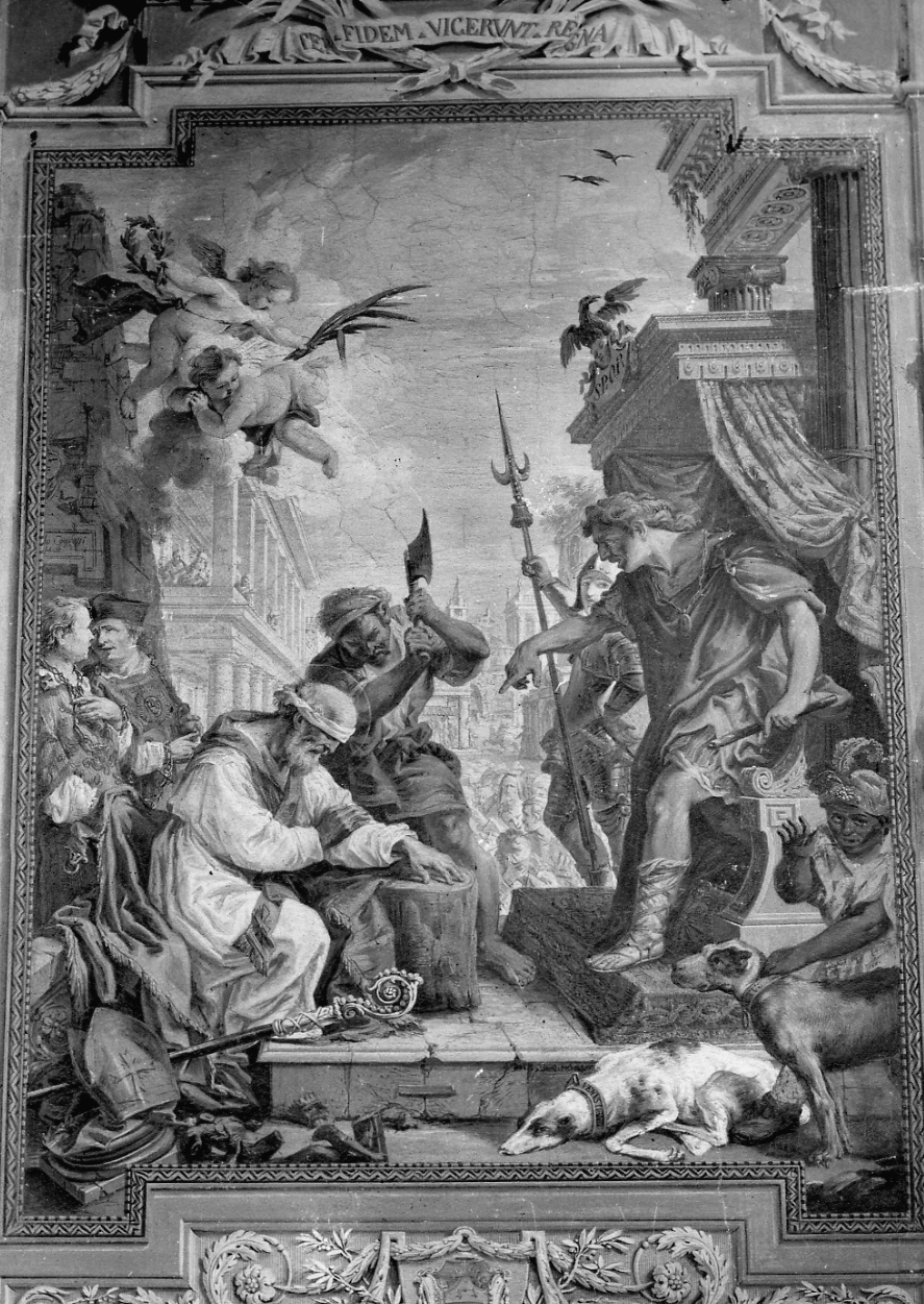 martirio di San Savino (dipinto, opera isolata) di Cogrossi Carlo (ultimo quarto sec. XVIII)