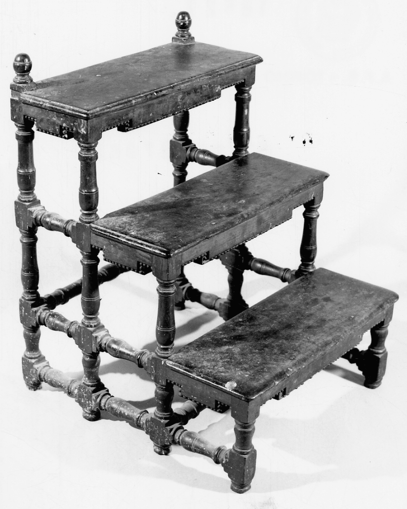 scaletta, opera isolata - bottega piemontese (prima metà sec. XIX)