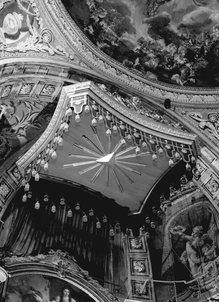 baldacchino d'altare, opera isolata - bottega vercellese (inizio sec. XX)