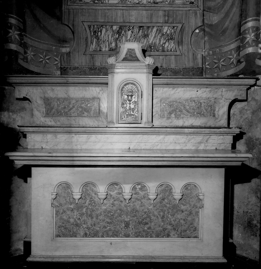 altare, opera isolata di Martinelli Antonio, Raffaele Gregorio (primo quarto sec. XX)