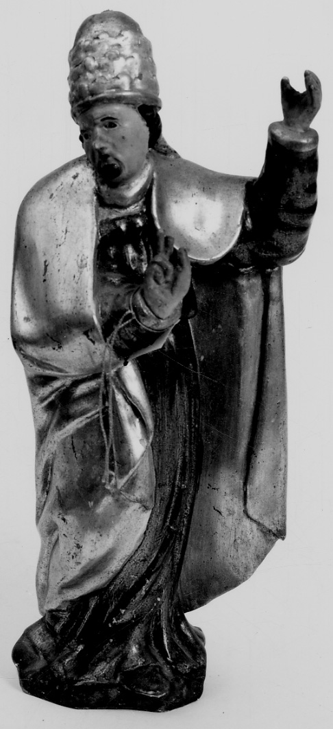 San Sisto papa (statuetta, opera isolata) - bottega franco-piemontese (prima metà sec. XVIII)