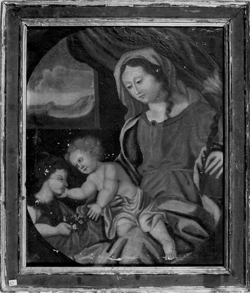 cornice di dipinto, opera isolata - bottega franco-piemontese (seconda metà sec. XVII)