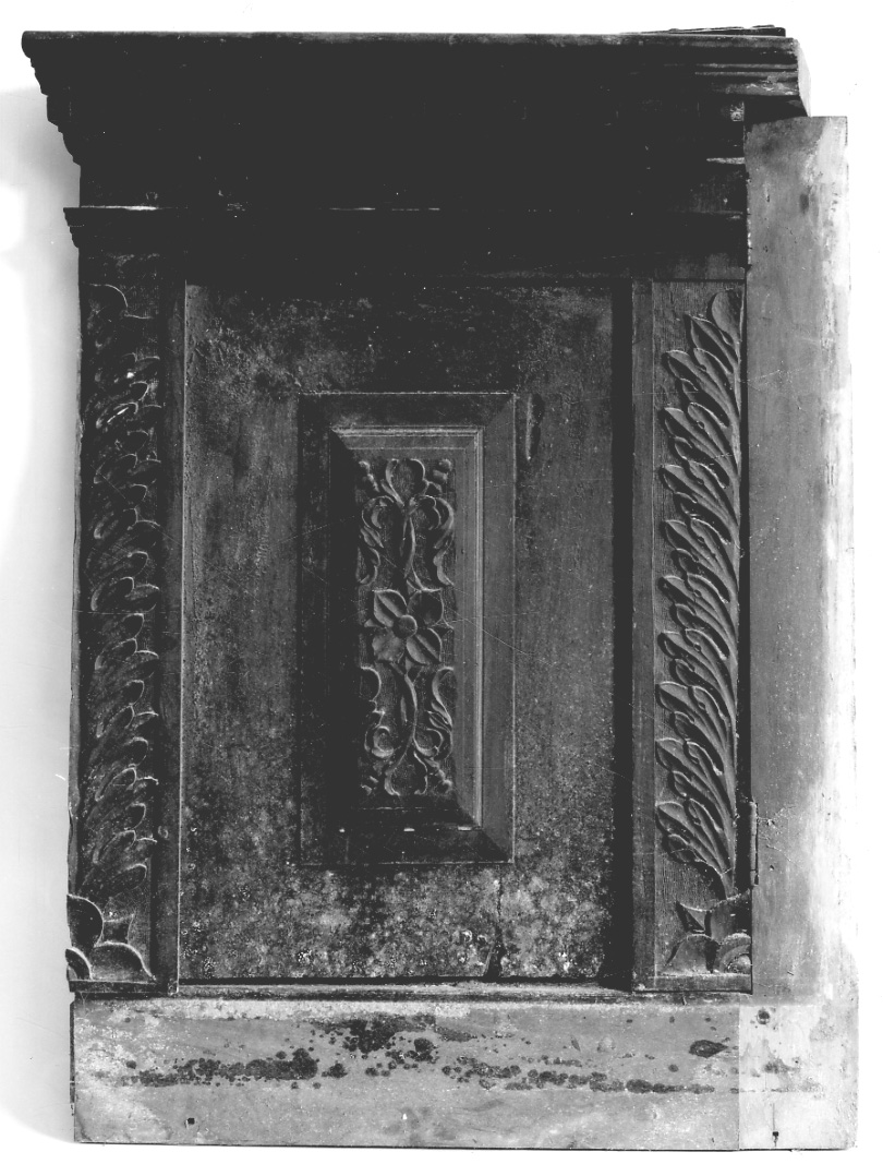 pulpito, frammento di Faure Jean (fine sec. XVII)