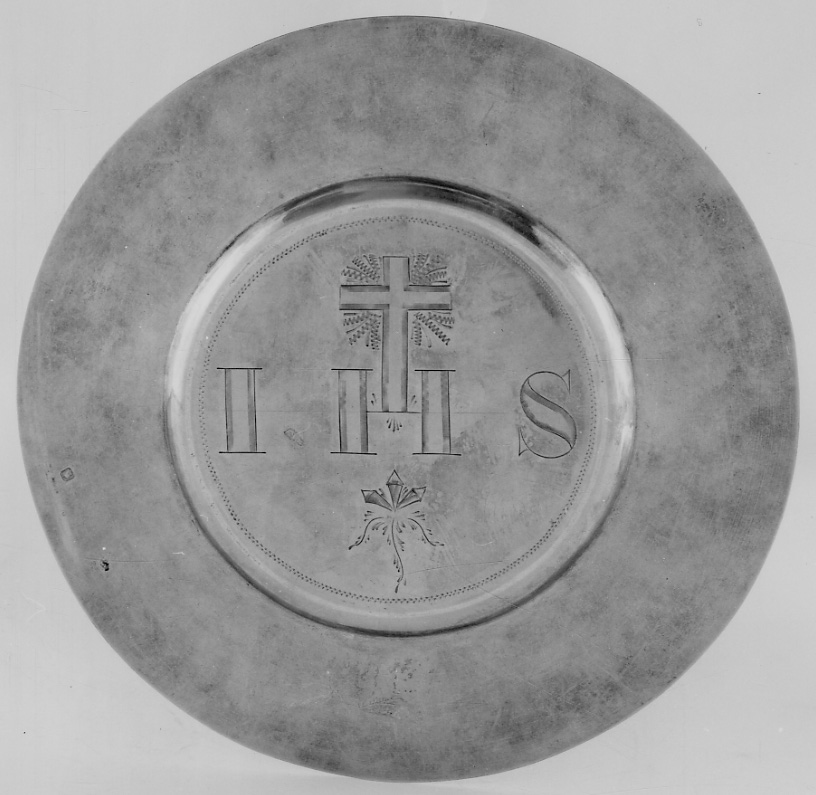 patena, opera isolata - bottega Francia sud-orientale (sec. XIX)