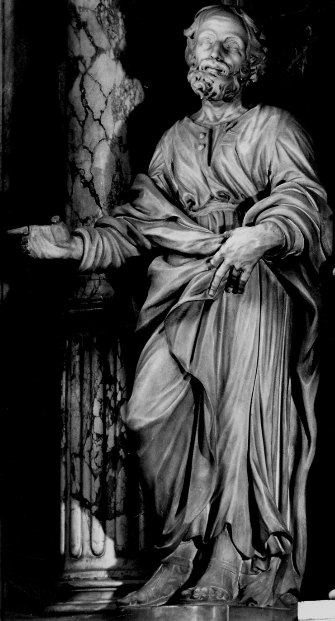 San Gioacchino (statua, elemento d'insieme) - bottega luganese (prima metà sec. XVIII)