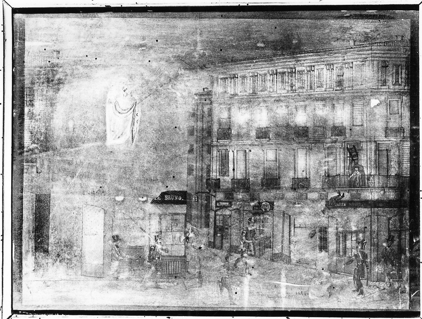 Intervento della Madonna della Consolata per sventare un incidente (ex voto, opera isolata) - ambito piemontese (secondo quarto sec. XIX)