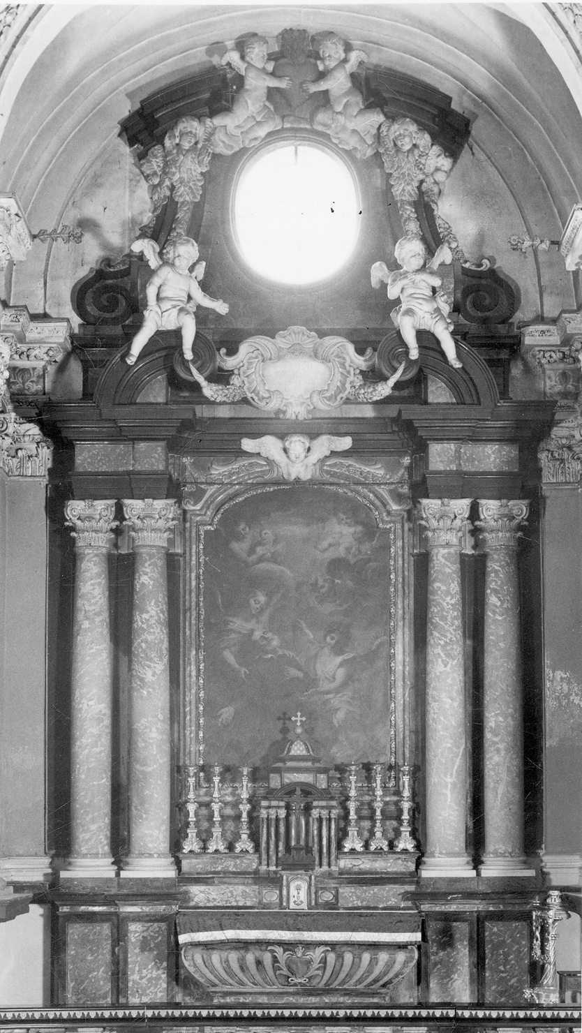 altare, opera isolata di Calderaro Giovan Pietro, Ferretti Paolo (terzo quarto sec. XVIII)