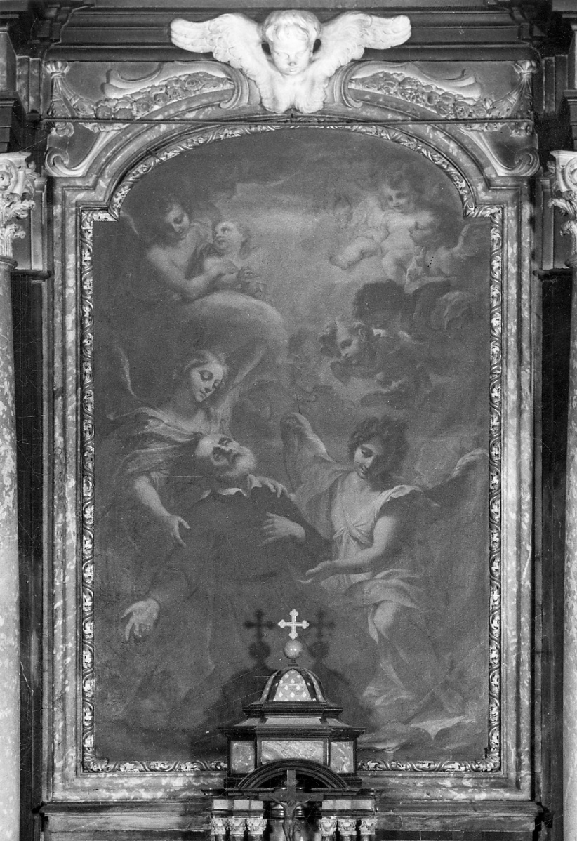 morte di San Filippo Neri (pala d'altare, opera isolata) di Legnani Stefano Maria detto Legnanino (fine sec. XVII)