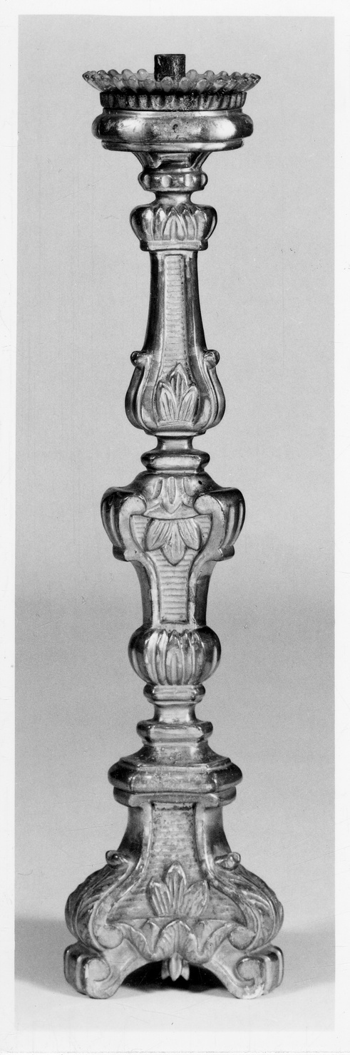 candeliere, serie - bottega piemontese (fine sec. XVIII)