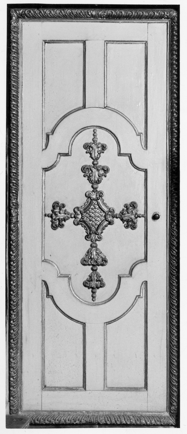 porta - ad un battente, coppia - bottega piemontese (fine sec. XVIII)