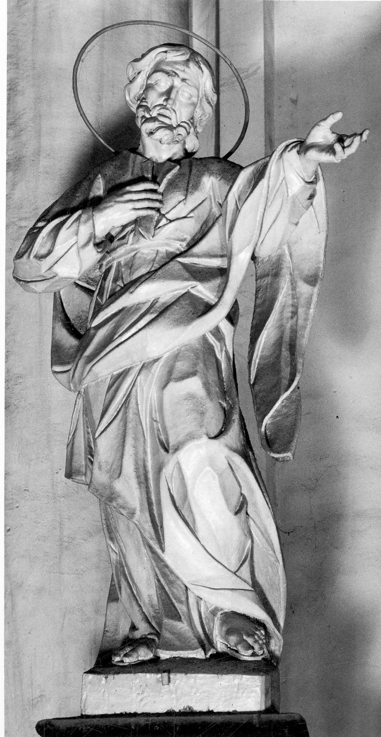 Cristo (statua, pendant) - bottega piemontese (metà sec. XVIII)