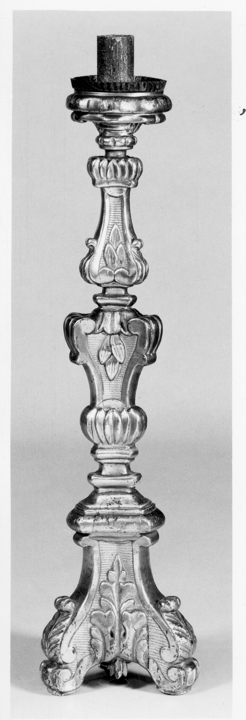 candeliere, serie - bottega piemontese (fine sec. XVIII)