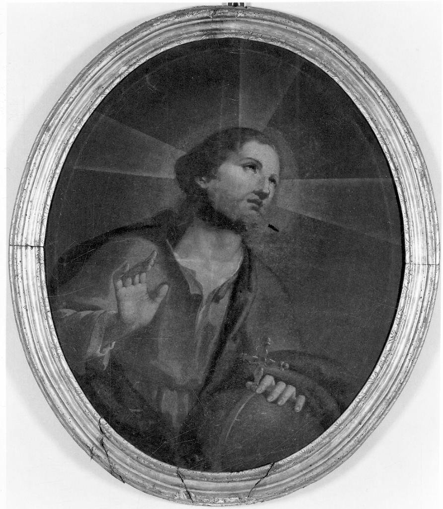 Cristo (dipinto, opera isolata) di Verani Agostino (terzo quarto sec. XVIII)