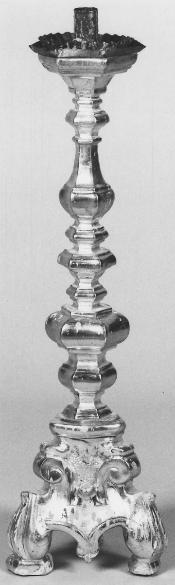 candeliere, serie - bottega piemontese (fine sec. XVIII)