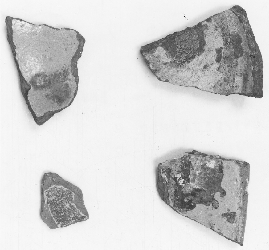 ciotola, frammento - bottega padana (fine/inizio secc. XV/ XVI)