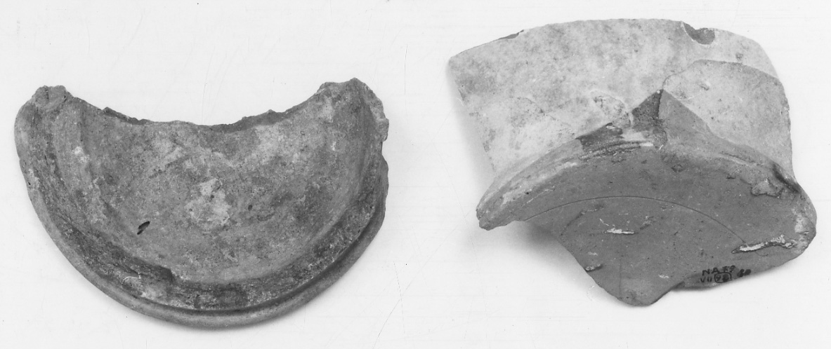 boccale, frammento - bottega padana (fine/inizio secc. XV/ XVI)