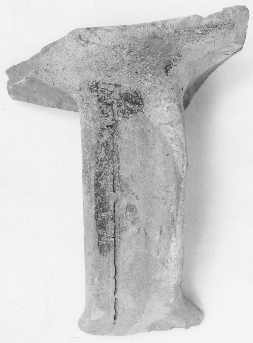 orciolo, frammento - bottega padana (sec. XVI, sec. XVII)