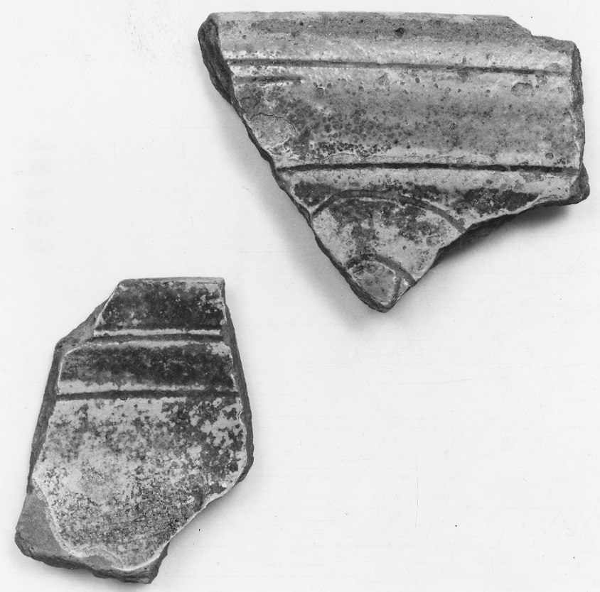 bacino, frammento - bottega padana (sec. XVI)