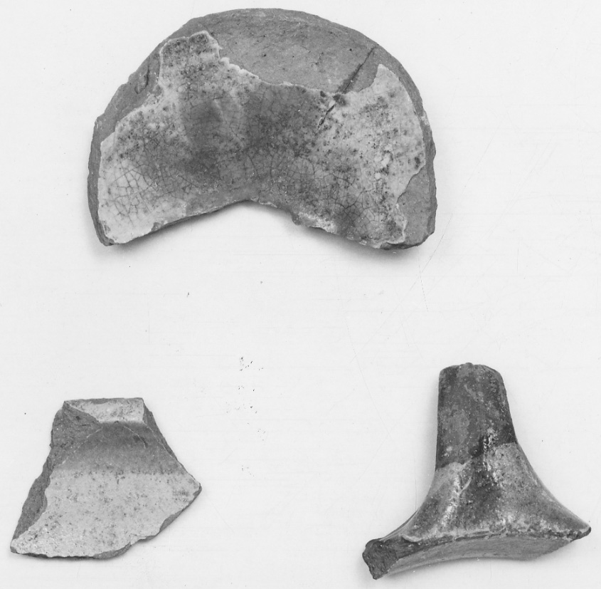 ciotola, frammento - bottega padana (fine/inizio secc. XVI/ XVII)