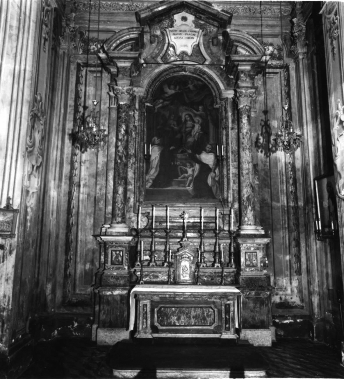 altare, insieme di Vittone Bernardo Antonio, Giudice Luigi, Barilli Giuseppe (metà sec. XVIII)